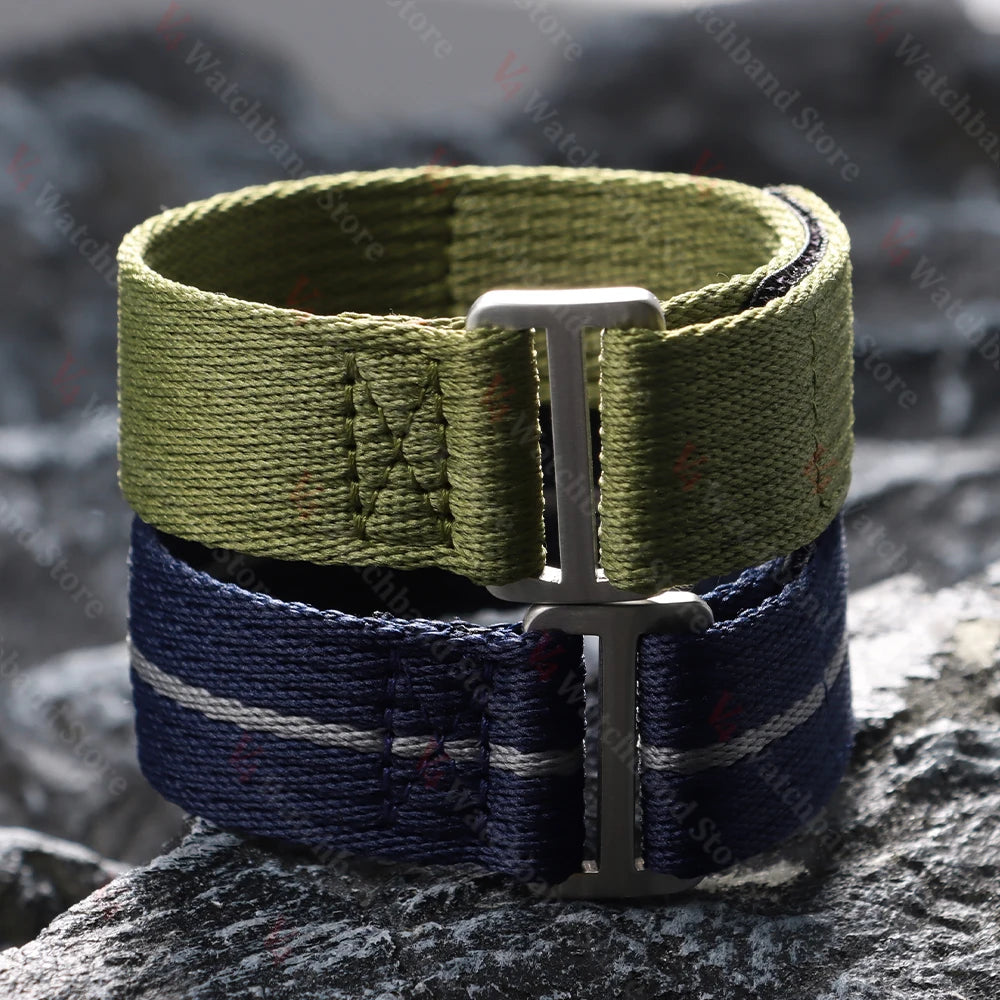 High Quality Nylon Watch Strap 20mm 22mm for Seiko for Tudor Collar Hidden FXD/Biwan/1958 Series Canvas Military Sport Men Bands
