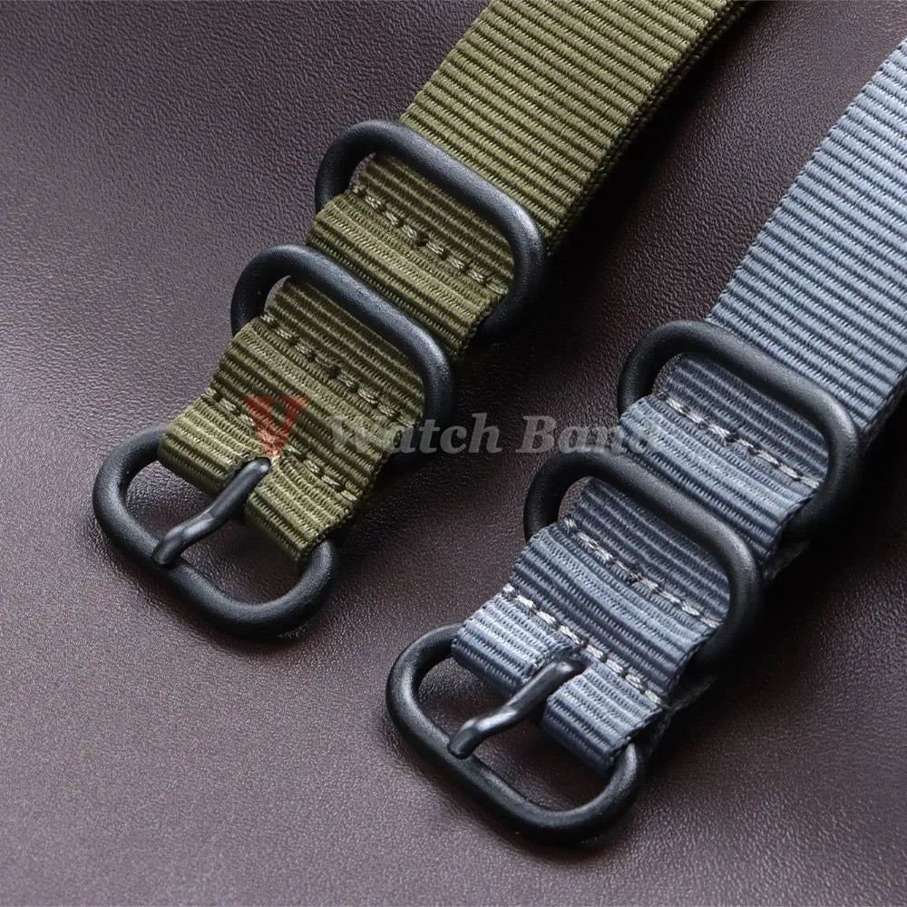 18mm 20mm 22mm Strap for Seiko High Quality Nylon Watch Band for Omega Army Sport Bracelet Replacement Military Casual Watchband