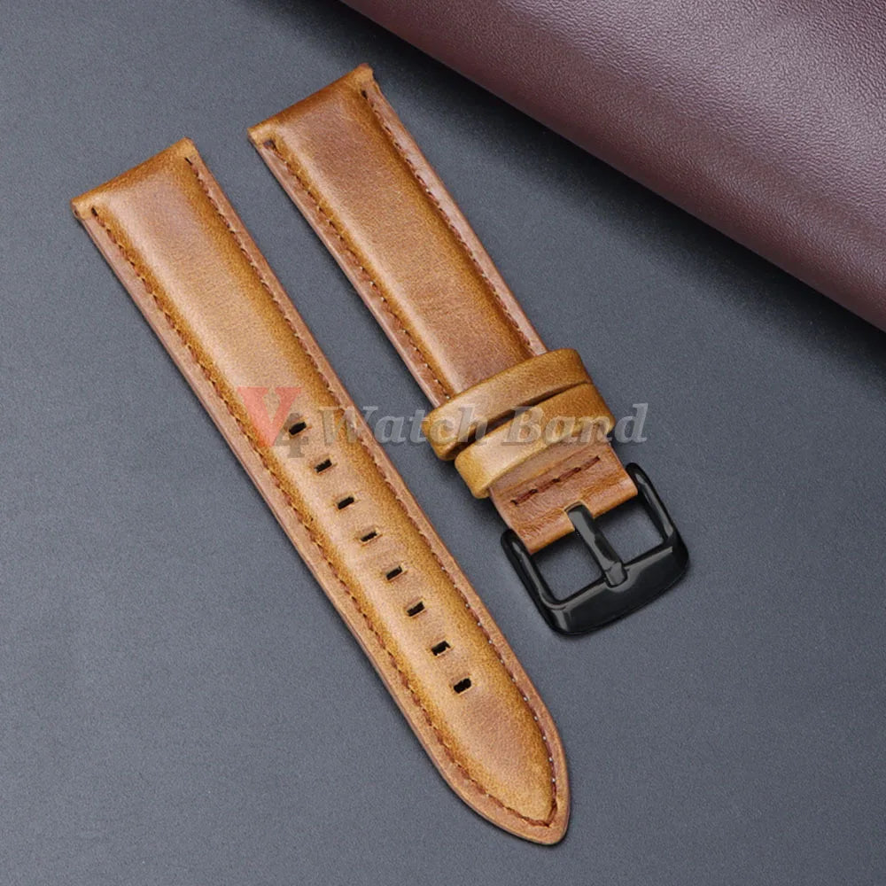 Universal Leather Strap for DW Daniel Wellington Watch Band 17mm 18mm 20mm 22mm Meninos Assistem Genuine Leather Watchband