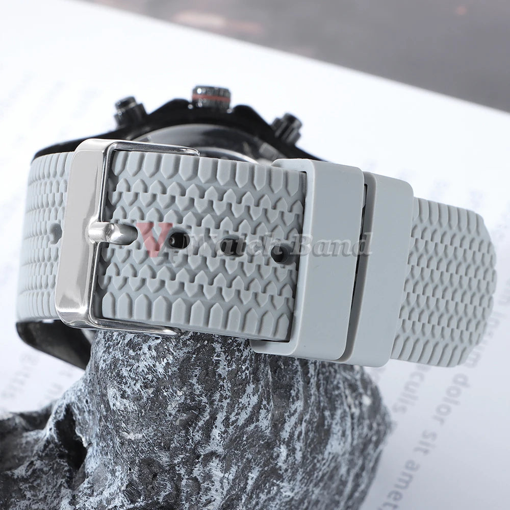 18mm 20mm 22mm 24mm Quick Release Silicone Strap for Samsung Galaxy Watch 3 4 5  for Huawei GT2/GT3 Smart Watch Bracelet