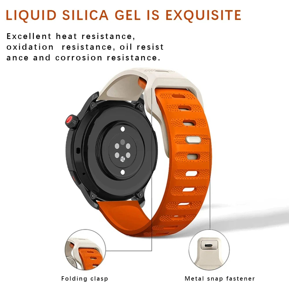 Silicone Band For Huawei Watch D2 Correa Screen Protector Film For Huawei Watch D2 Bracelet Replaceable Sport Band Accessories