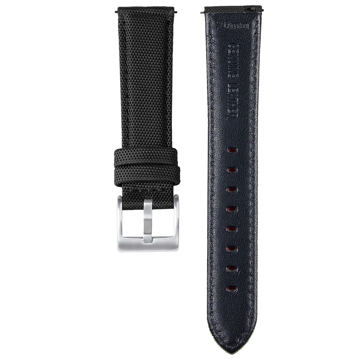 Nylon Leather Watch Strap for Seiko 22mm 20mm for Omega Belt for Casio Quick Release Watchband for Samsung Galaxy Watch 42/46mm