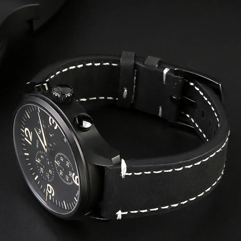 18mm 19mm 20mm 21mm 22mm 24mm Straps Retro Cowhide Watchband for Huawei Gt2/Gt3 Belt Black Yellow Brown Strap for Samsung Galaxy