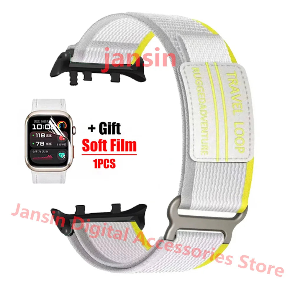 Nylon Loop Bracelet For Huawei Watch D2 Correa Sport Wristband For Huawei Watch D2 Strap Replaceable Soft Film Accessories