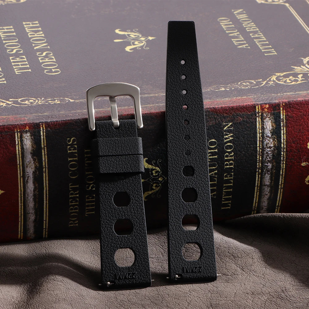 Tropical Rubber Strap for Oris for Seiko for Citizen Quick Release Watch Band 20mm 22mm New Tropical Strap Smart Watch Strap