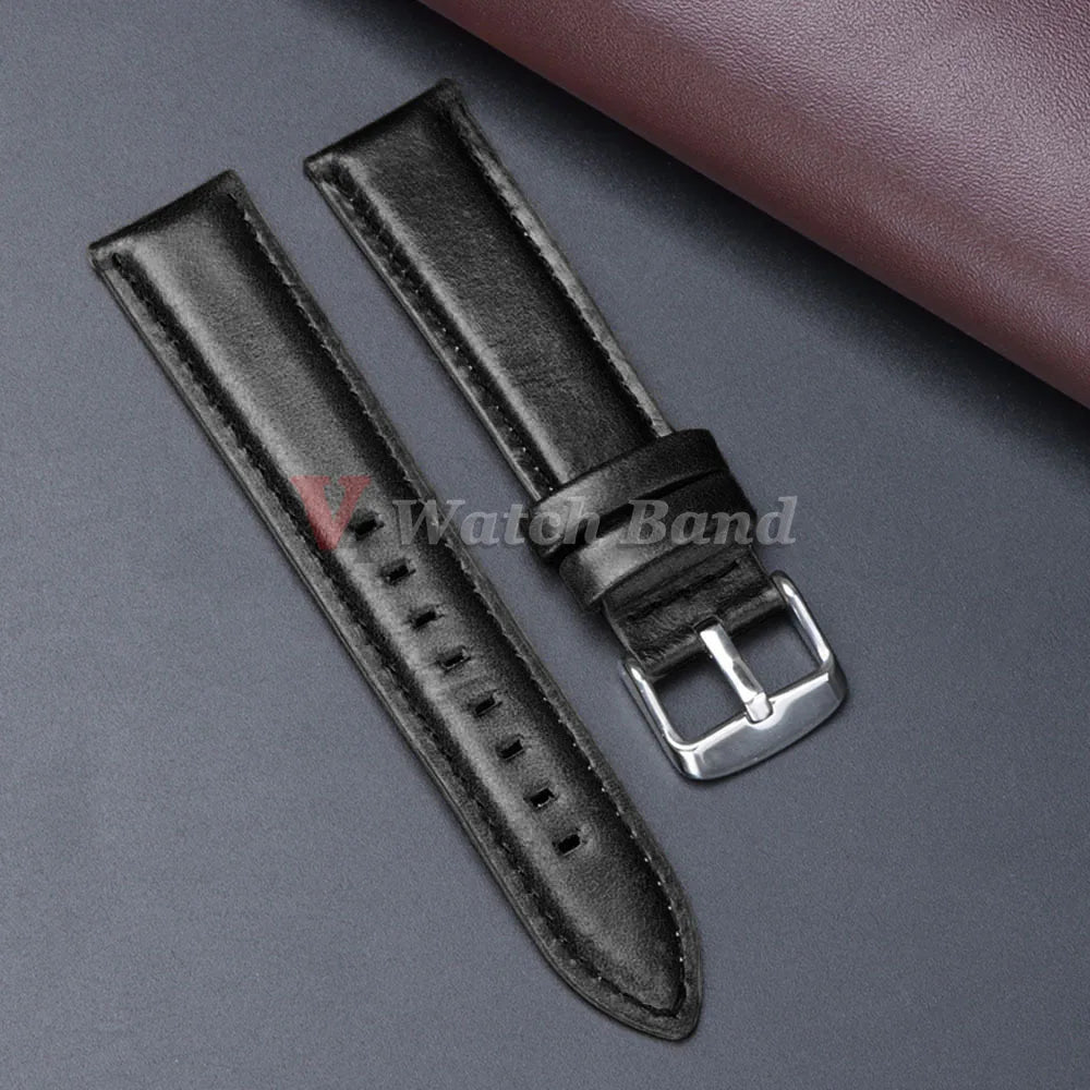 Universal Leather Strap for DW Daniel Wellington Watch Band 17mm 18mm 20mm 22mm Meninos Assistem Genuine Leather Watchband