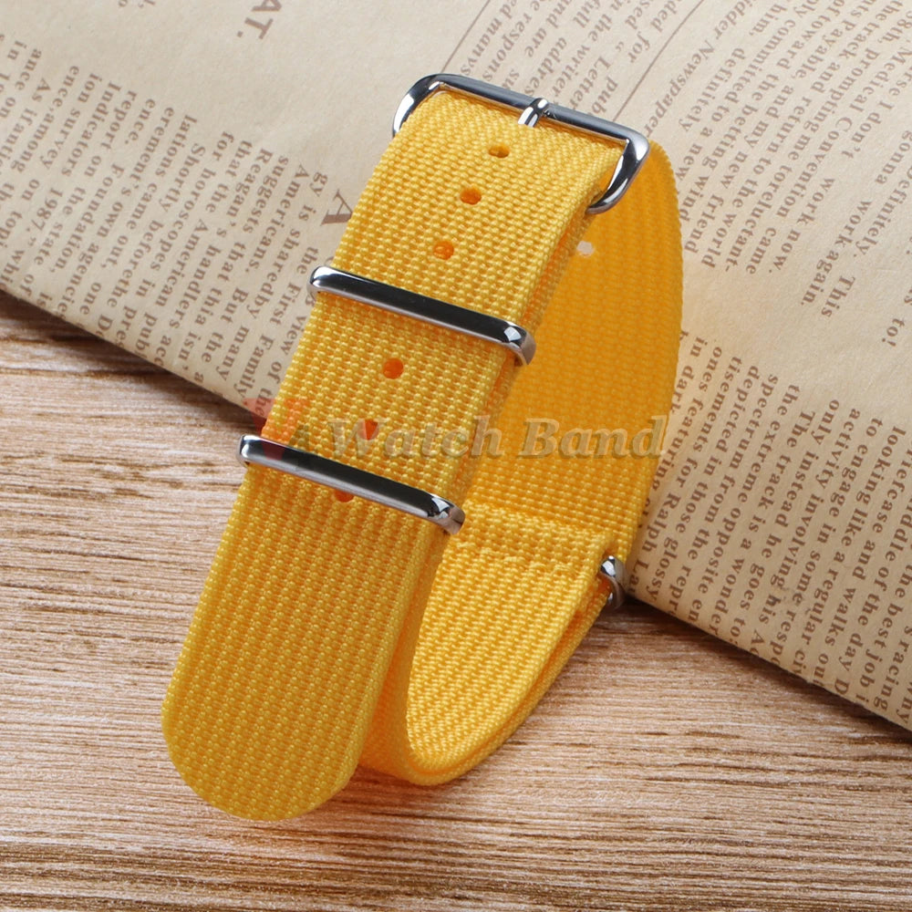 High Quality Nylon Watch Band for Omega 20mm 22mm 18mm Strap for Seiko Military Casual Watchband Army Sport Bracelet Replacement
