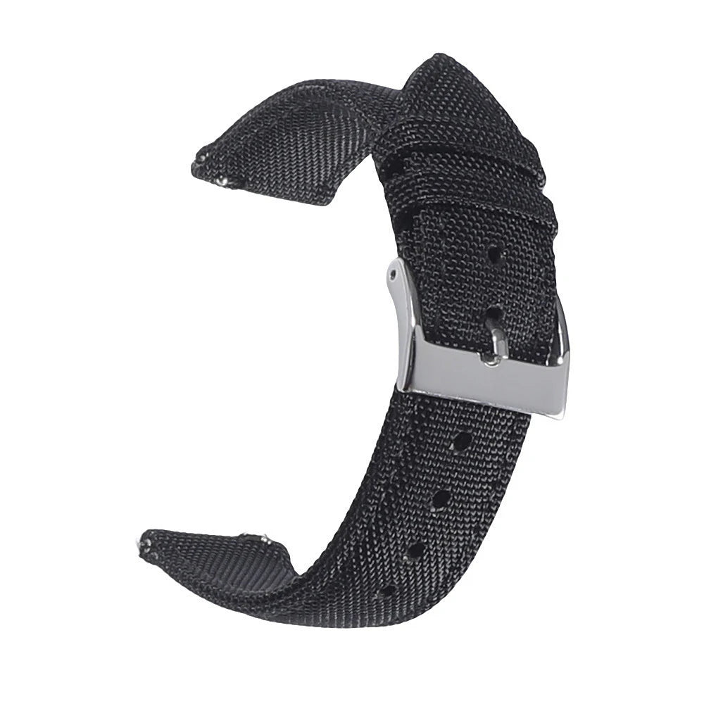 Waterproof Sailcloth Watch Band Quick Release Watch Strap 18mm 19mm 20mm 21mm 22mm 24mm Nylon Watchband for Blancpain for Omega