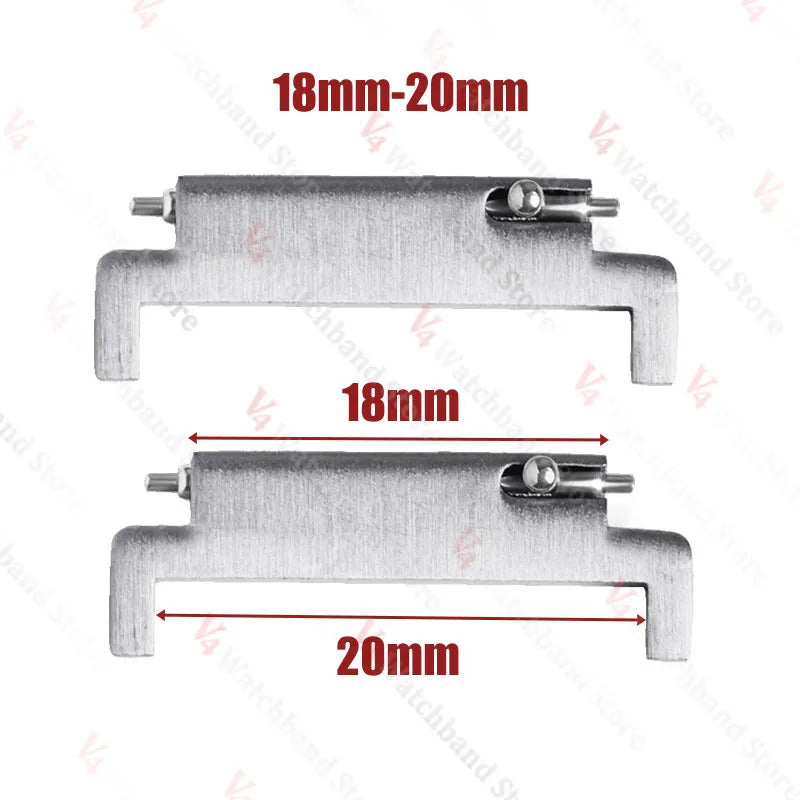 1 Pair Quick Release Pins Connectors WatchBand Accessories Watch Strap Adapter 18mm To 20mm 22mm,20mm To 18/20/22mm,22mm To 22mm
