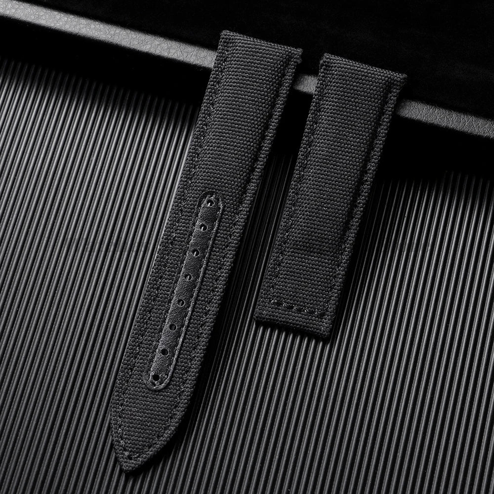 20mm 22mm Nylon Canvas Watch Band For Omega Seamaster 300 Watch Strap Folding Buckle Men Women Sport Waterproof Leather Bracelet
