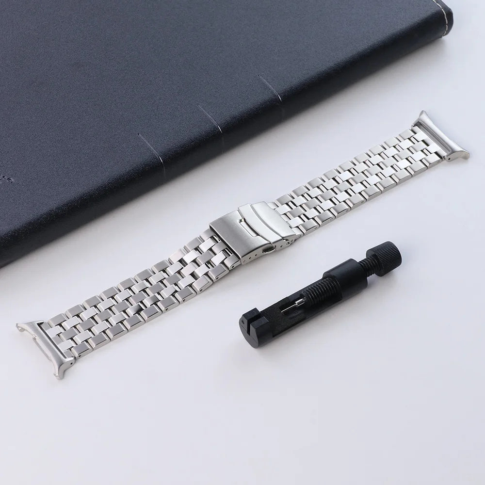 For Samsung Galaxy Watch Ultra Band Stainless Steel Bracelet For Galaxy Watch Ultra 47mm Correa Metal Business Watchband