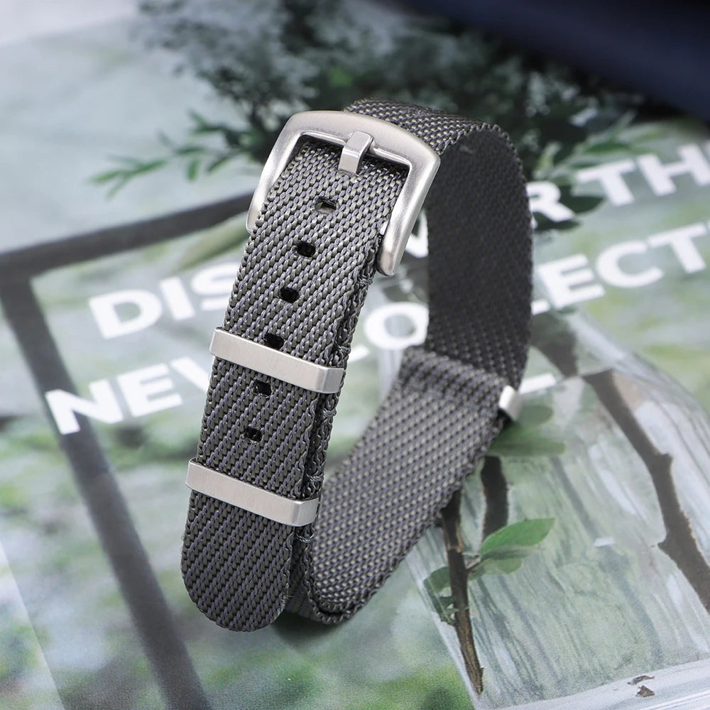 Premium Nylon Watch Band 18mm 20mm 22mm for Omega 007 for Tudor Watch Strap for Seiko Fabric Military Bracelet Men's Sport Belts