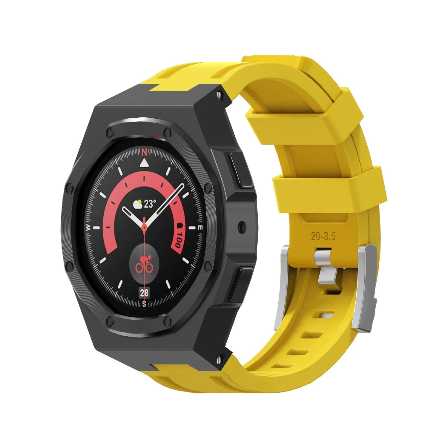 Mod Kits Case For Samsung galaxy watch 5 44mm 5pro 45mm Stainless Steel Strap Metal Cover Frame Galaxy watch 4 44mm Accessories