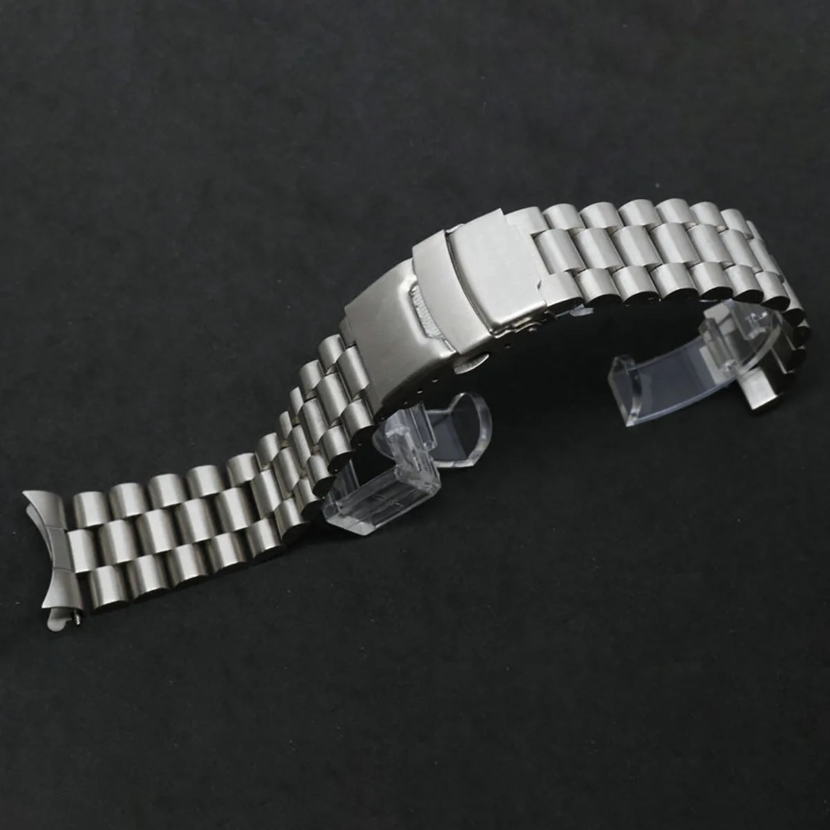 Curved Strap for Seiko Luxury Solid Stainless Steel Watch Band 18/19/20/21/22/24/26mm Arc End Belt Men Watch Accessories