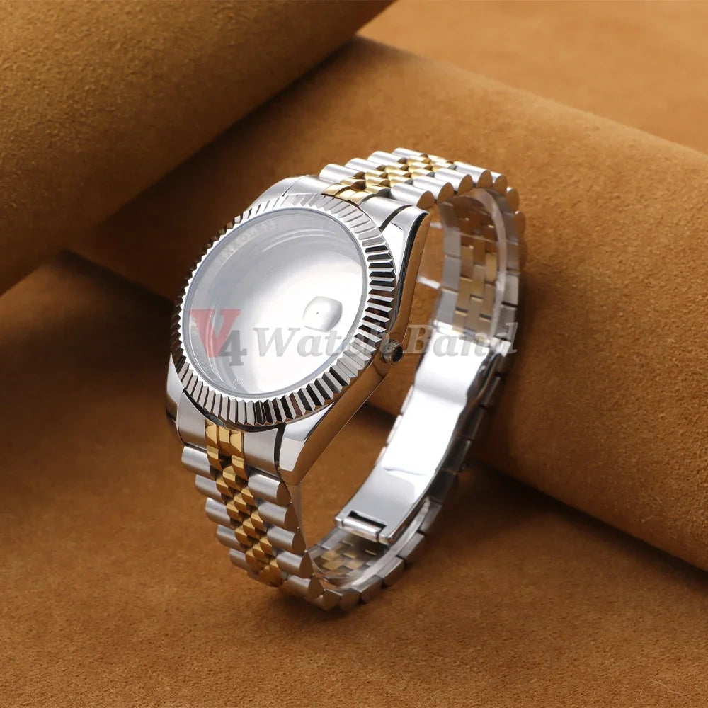 Watchband for Rolex Sub GMT Yacht Daytona 13mm 17mm 20mm 21mm Strap for Jubilee Luxury Watch Chain Parts Replacement Accessories