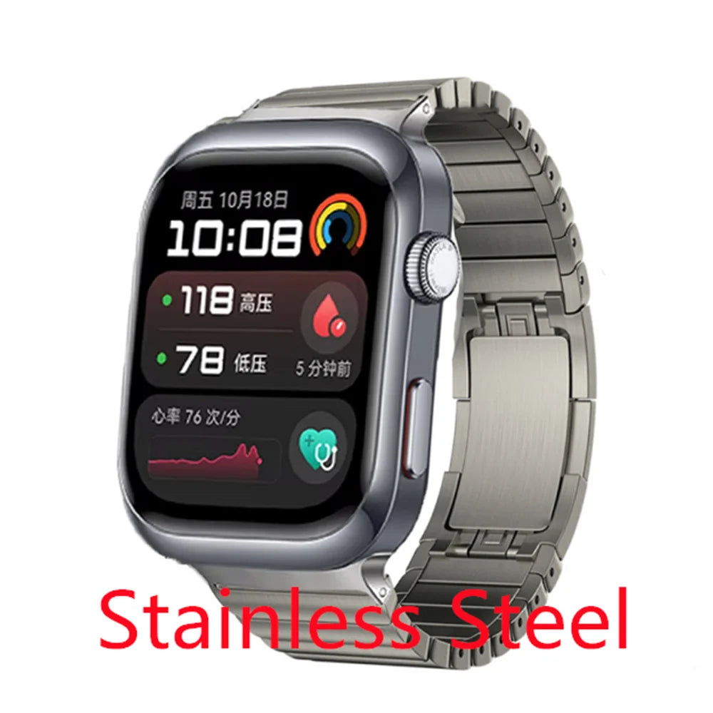 Titanium Strap For Huawei Watch D2 Correa Business Bracelet Wristband For Huawei Watch D2 Stainless Steel Watchband Metal Band
