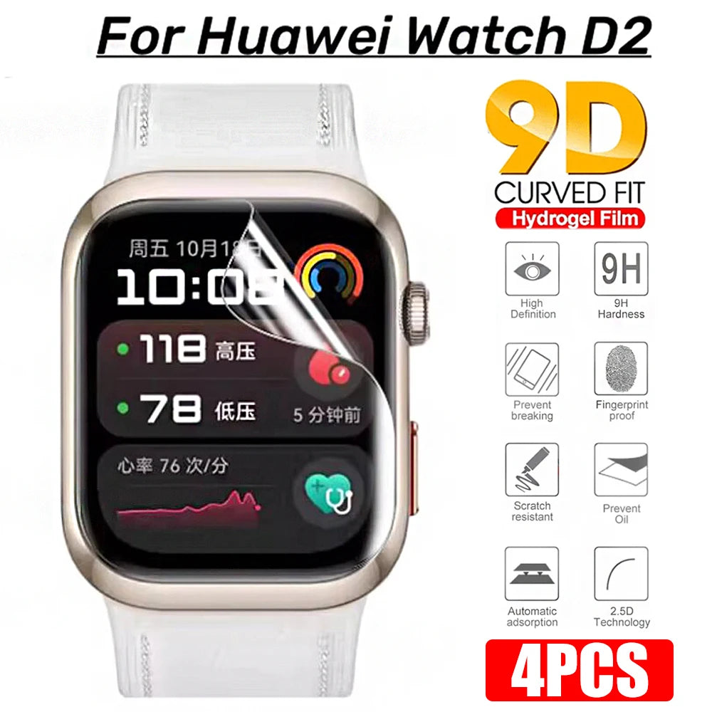For Huawei Watch D2 Protector Film Clear HD Screen Protective Cover For Huawei Watch D2 Hydrogel Films Anti-Scratch Accessories