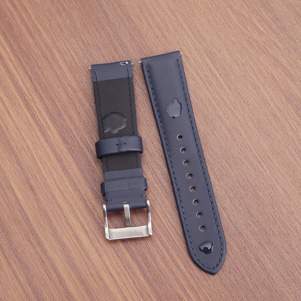 18/19/20/22mm Sailcloth Straps for Omega for Blancpain for Seiko Men Women Nylon Quick Release Waterproof Watch Bands