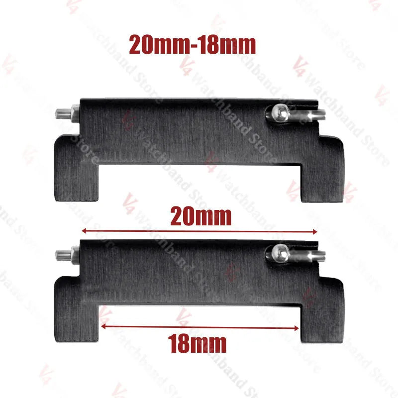 1 Pair Quick Release Pins Connectors WatchBand Accessories Watch Strap Adapter 18mm To 20mm 22mm,20mm To 18/20/22mm,22mm To 22mm