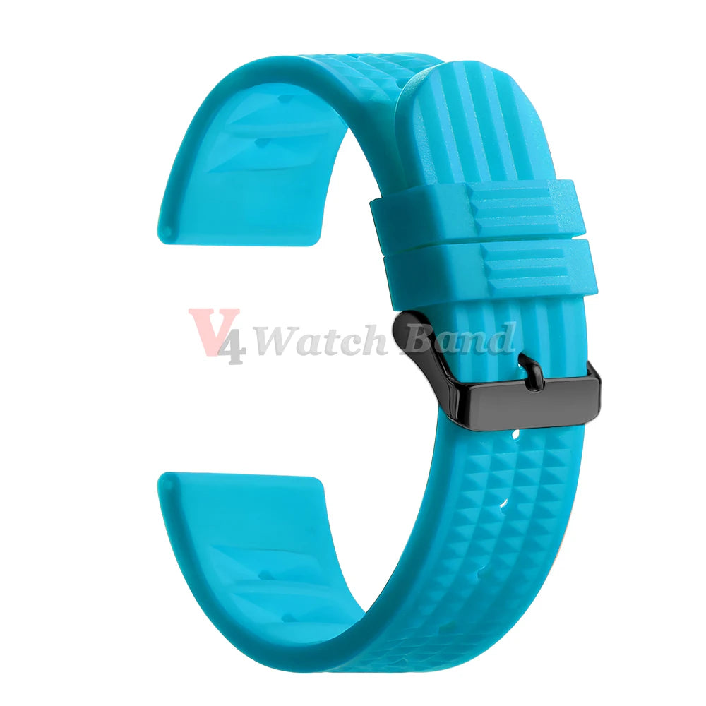 Rubber Strap 20mm 22mm for Omega for Rolex Bracelet Universal Men Diver Silicone Waterproof Sport for Seiko 5 SKX007 Watchband