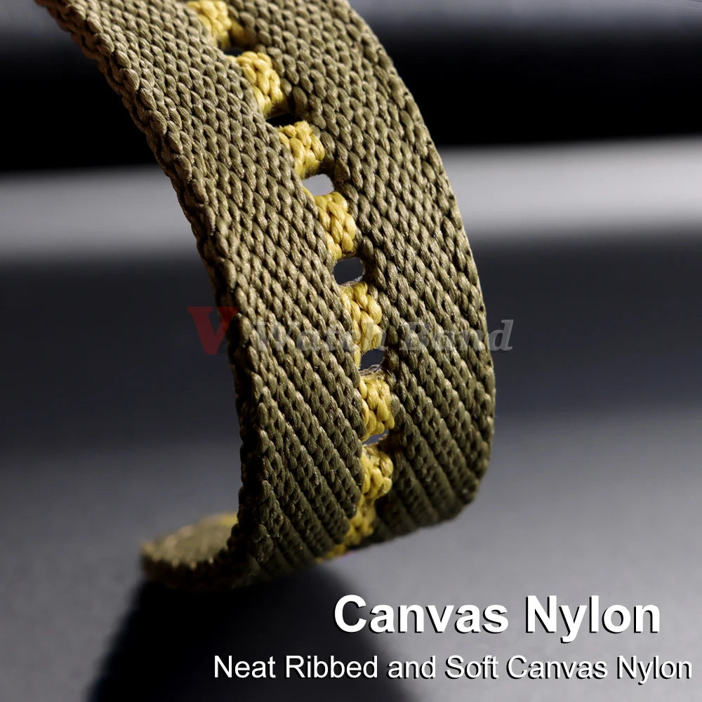 Nylon Strap 20m 22mm for Tudor for Omega Watch Band Woven Canvas Fabric Band for Seiko Men Military Sport Quick Release Bracelet