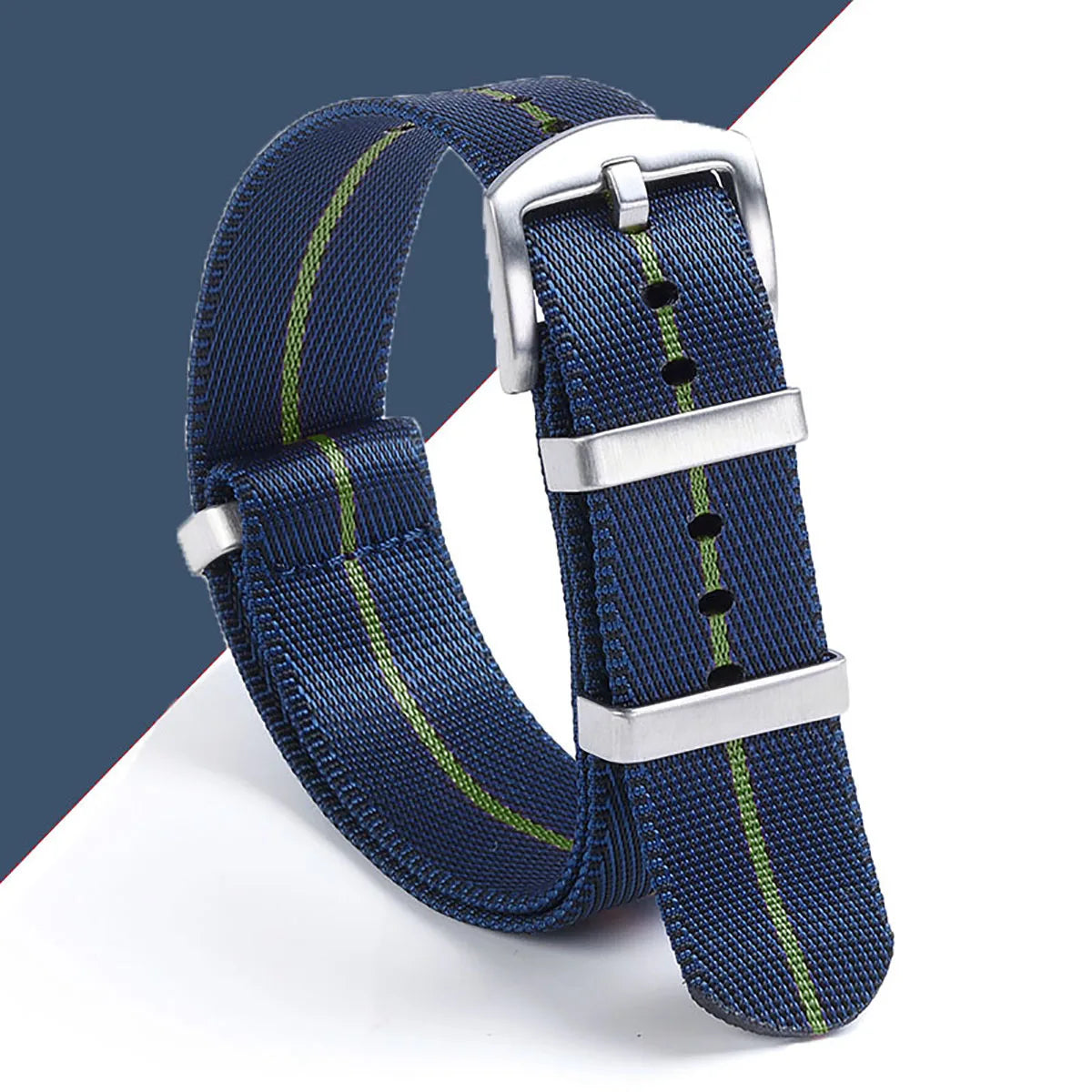 High Density Nylon Watch Band for Omega Bracelet for Huami Amazfit GTS for Seiko for Tudor Military Strap for Samsung Galaxy