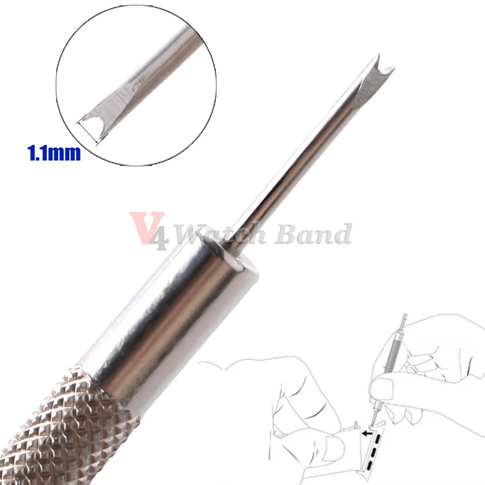 1/2/3pcs Metal Watch Band Repair Stainless Steel Opener Strap Remove Watch Strap Repair Spring Bar Connecting Pin Remover Tool