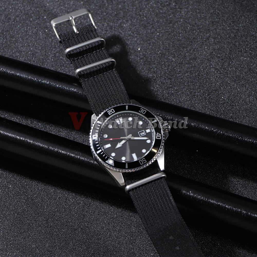 Brown Green Black Band Military Casual Watchband for Seiko Army Sport Bracelet 18mm 20mm 22mm Nylon Watch Strap Replacement Belt