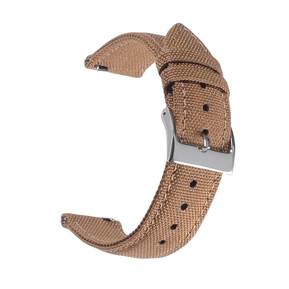 Waterproof Sailcloth Watch Band Quick Release Watch Strap 18mm 19mm 20mm 21mm 22mm 24mm Nylon Watchband for Blancpain for Omega