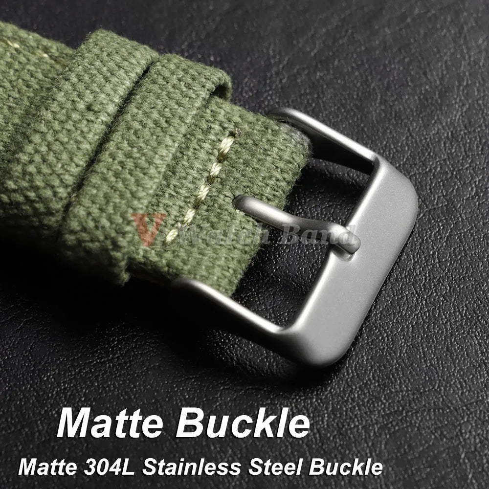 20mm 22mm Nylon Watch Band for Seiko Army Military Canvas Woven Nylon Strap Women Men Sport Watch Bands Quick Release Wristband