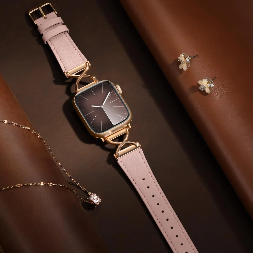 Women Band For Apple Watch Series 10 46/42mm Correa Luxury Bracelet Accessories For Iwatch Ultra 49mm 38/40/41mm Se 3 2 1 Strap