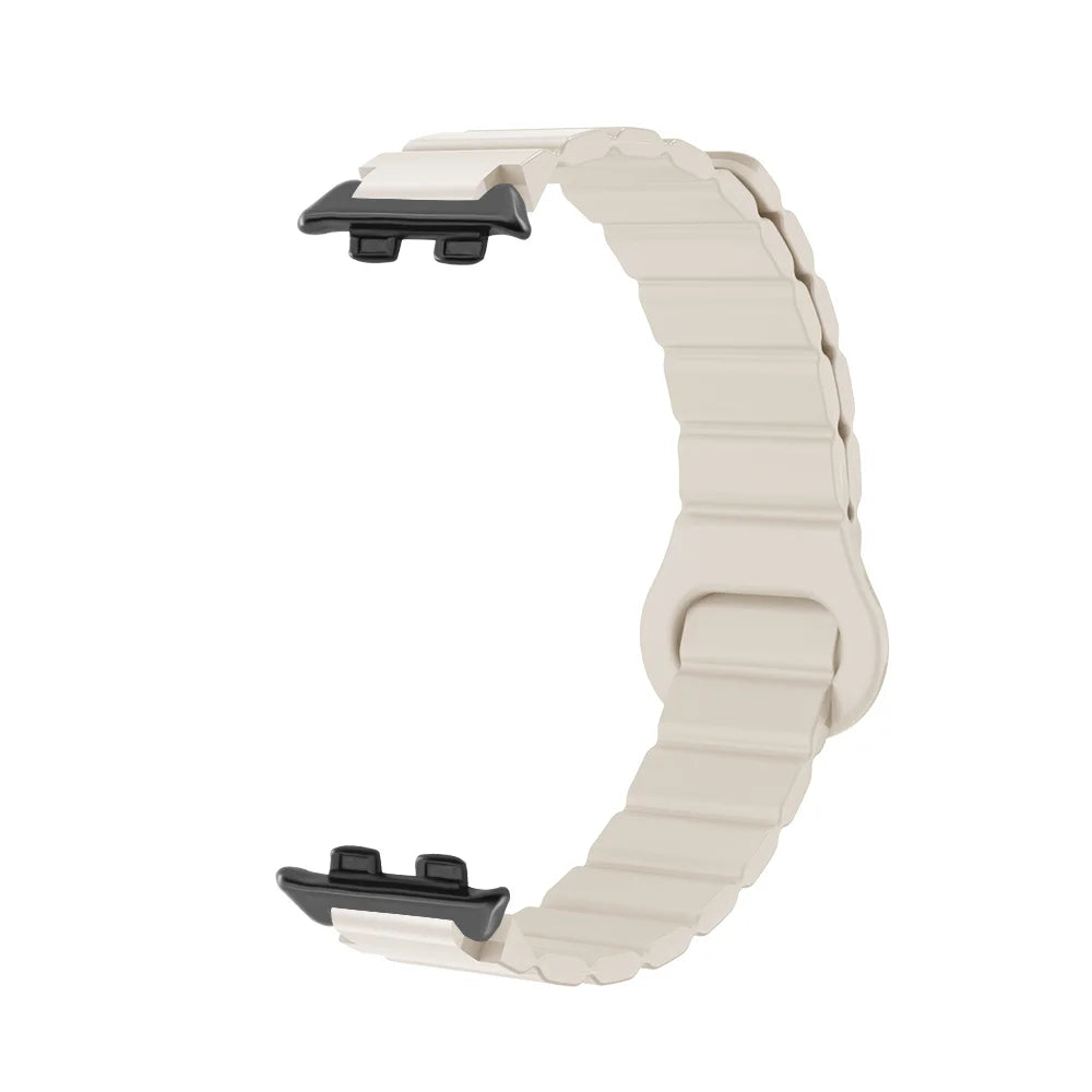 Women Slim Strap For Huawei Band 9 Colorful Silicone Magnetic Bracelet For Huawei Band 8 Sport Wristband Correa Accessories