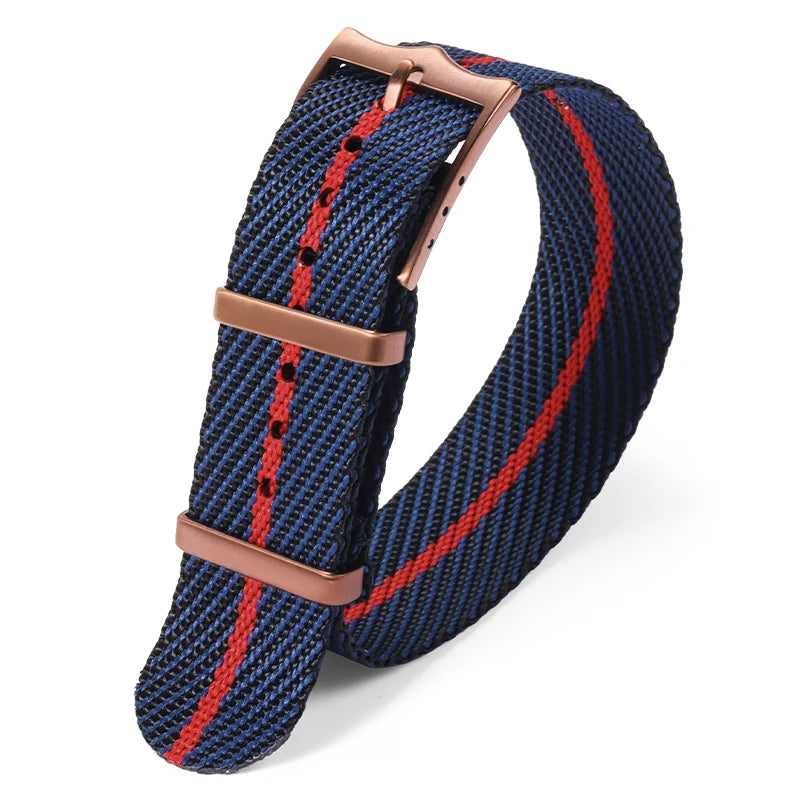 Universal Strap for Seiko Watchband for Rolex Bracelet for Omrga Canvas Nylon Band 22mm 20mm Wristband Watch Band Belt