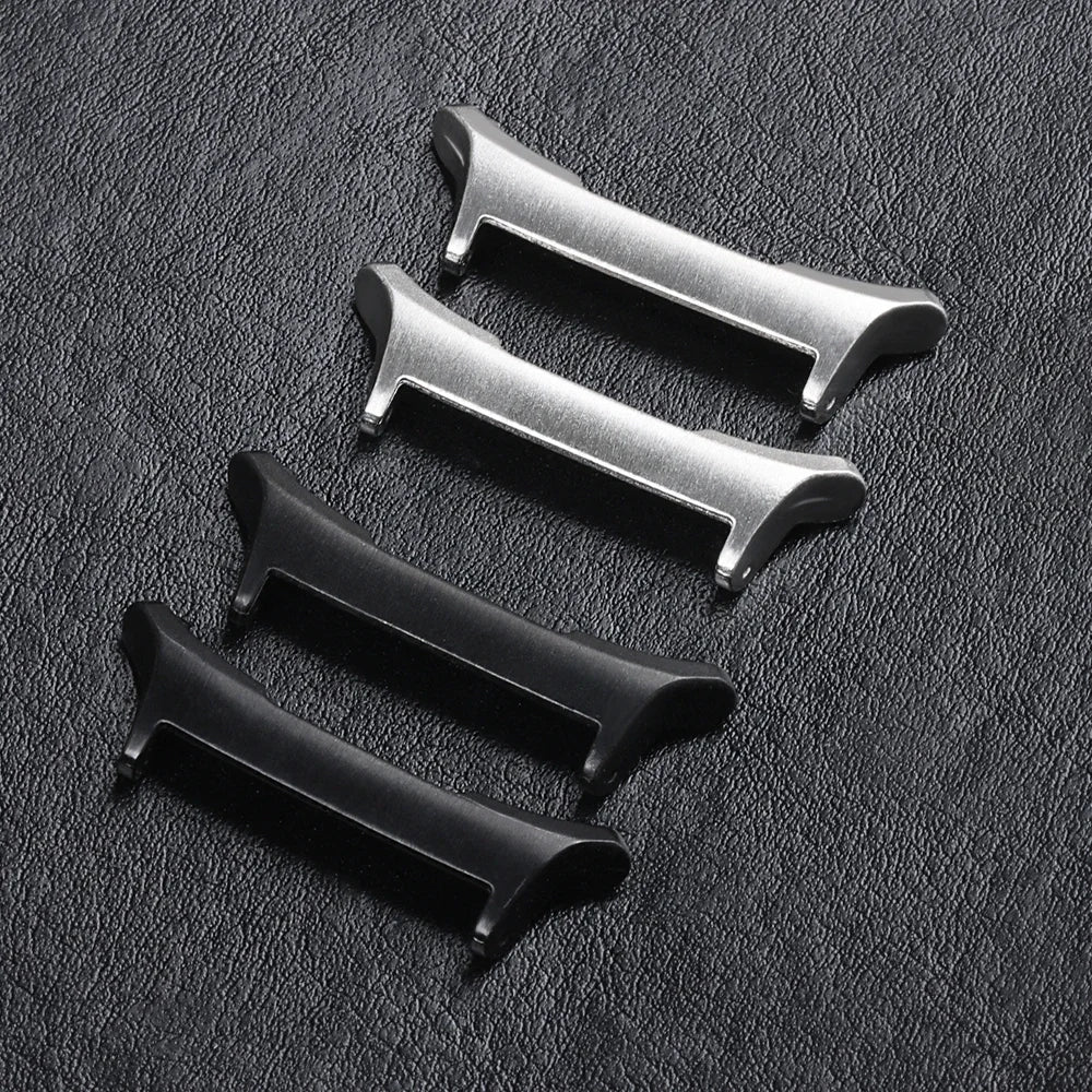 2pcs Metal Connectors for Samsung Watch7 Ultra 20mm 22mm 24mm Adapter for Samsung Galaxy Watch7 Ultra 47mm Men Watch Accessories