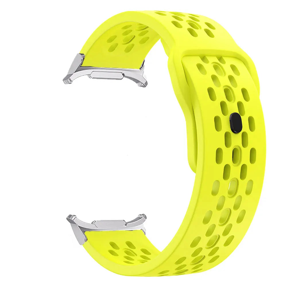 For Galaxy Watch Ultra 1 2 47mm 2025 Band Silicone Bracelet For Samsung Watch 8 40 44mm 8Classic LTE 46mm Smartwatch Accessories