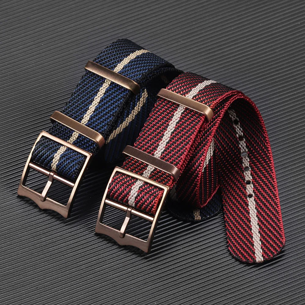 Universal Strap for Seiko Watchband for Rolex Bracelet for Omrga Canvas Nylon Band 22mm 20mm Wristband Watch Band Belt