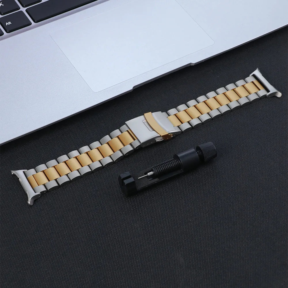 For Samsung Galaxy Watch Ultra Band Stainless Steel Bracelet For Galaxy Watch Ultra 47mm Correa Metal Business Watchband