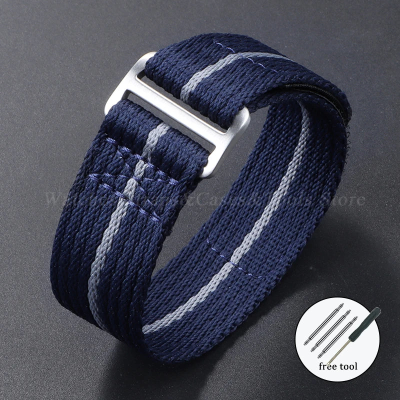 20mm 22mm Nylon Canvas Watch Strap for Tudor for Military Wrist Band for Seiko Men Women Sport Replacement Watch Band Bracelet
