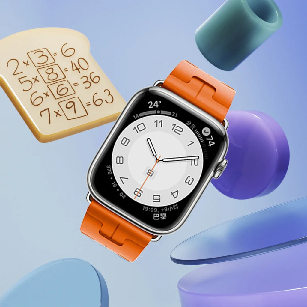 For Apple Watch 11 46 42mm Kilim Single Tour Strap For Iwatch 10 9 8 se 49/45mm Silicone Bracelet Band Sport Wristband Accessory