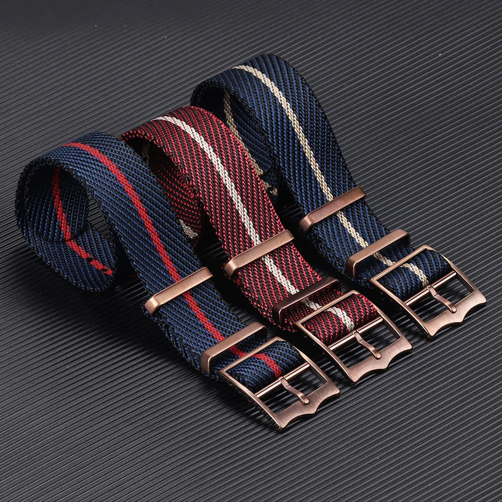 Fabric Bracelet for Rolex Premium Nylon Watch Band for Tudor Army Military Canvas Strap for Seiko 20mm 22mm Men Women Wristband