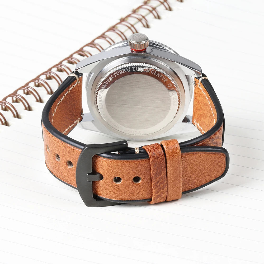 Retro Genuine Leather Watchband for Seiko Snxs79 Watch Straps Men Women for Rolex Oyster 18mm 20mm 22mmWrist Belt Bracelet