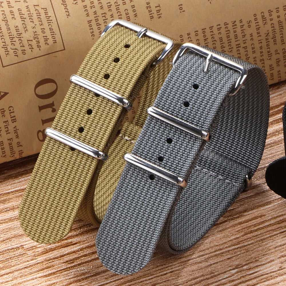 High Quality Nylon Watch Band for Omega 20mm 22mm 18mm Strap for Seiko Military Casual Watchband Army Sport Bracelet Replacement