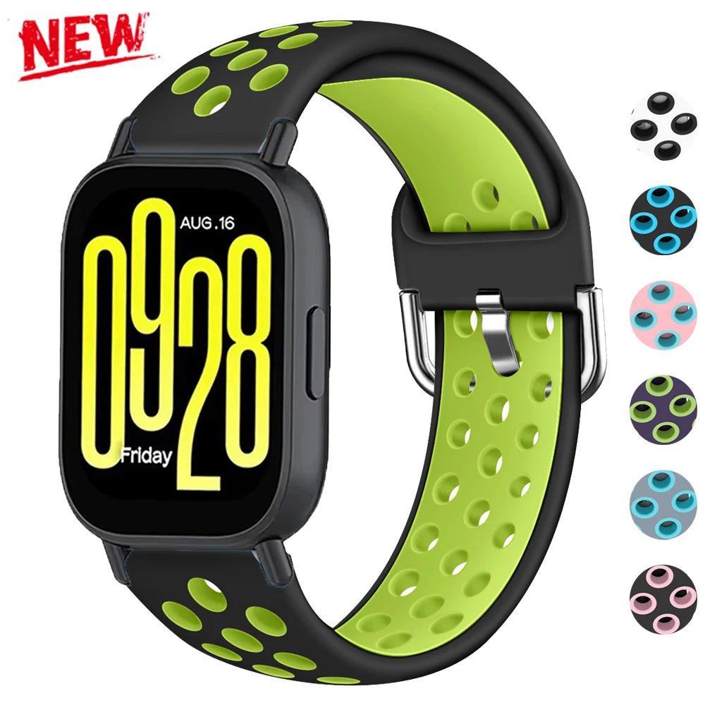 22mm Bracelet For Redmi Watch 5 Active/Lite Sport Wristband Accessories Strap For Huawei GT5 46mm GT2E Silicone Watchband Correa