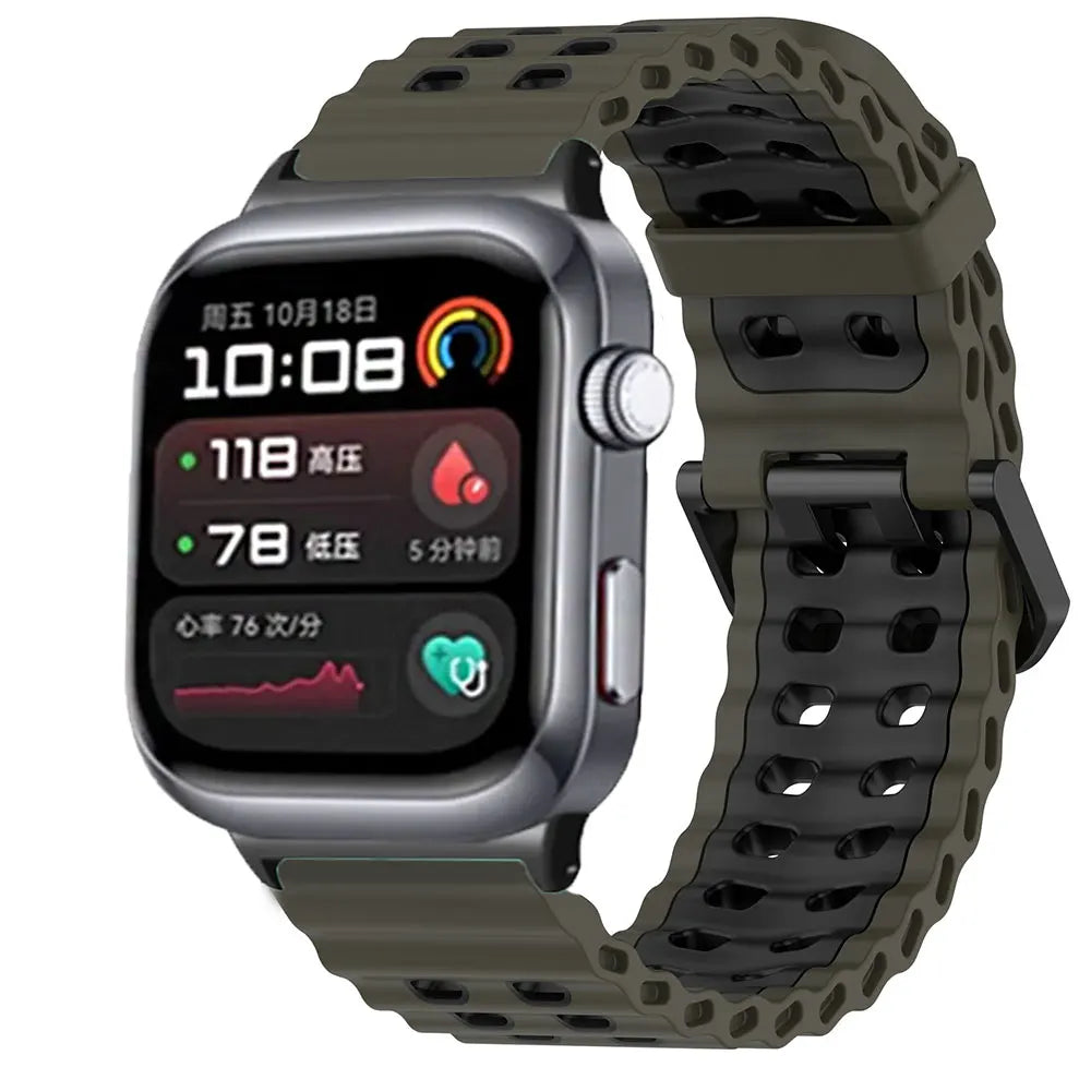 For Huawei Watch D2 Strap Silicone Wristband Accessories Correa For Huawei Watch D2 Smartwatch Bracelet Metal Connector Band