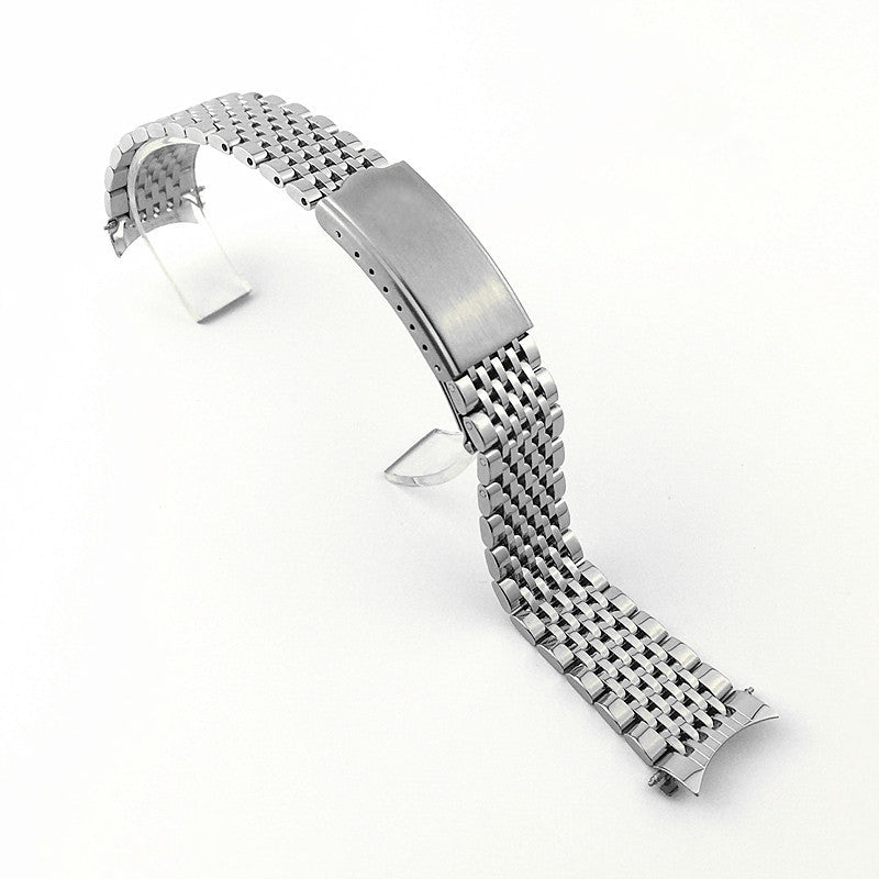 18mm 19mm 20mm Metal Strap for Omega for Seamaster Nine Beads Watchband Stainless Steel Bracelet Wristband Watch Accessories