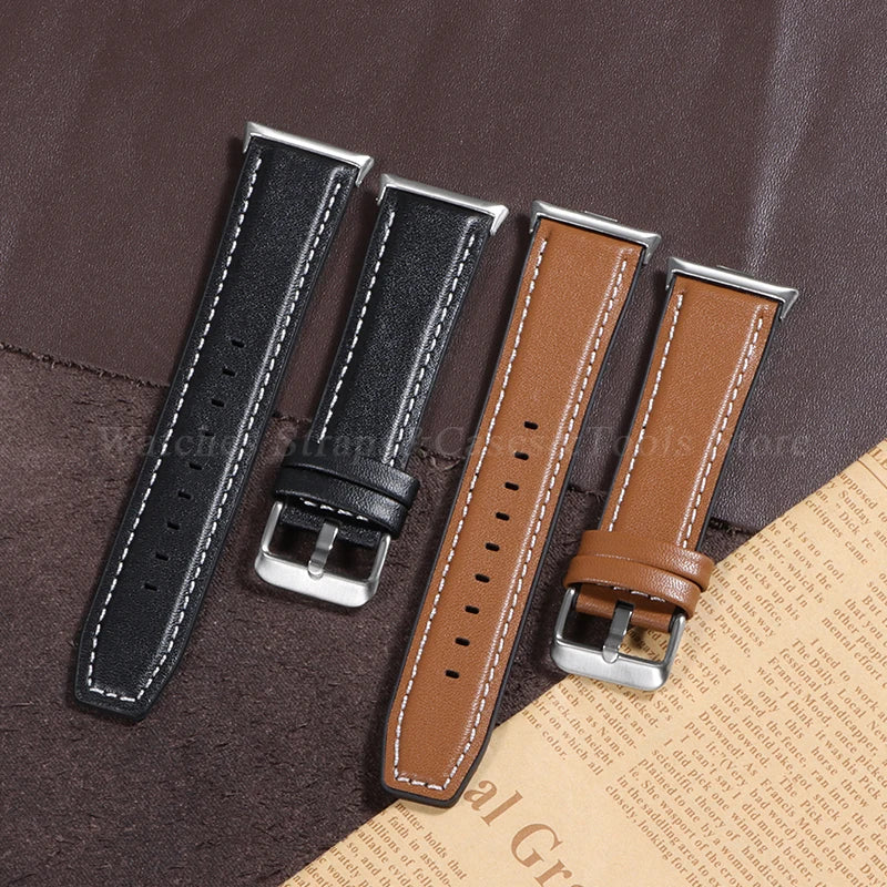 Leather Watch Bracelet for Redmi Watch 4 Wrist Strap for Xiaomi Mi band 8 pro Watchband for Smart Watch Sports Strap Accessoeies