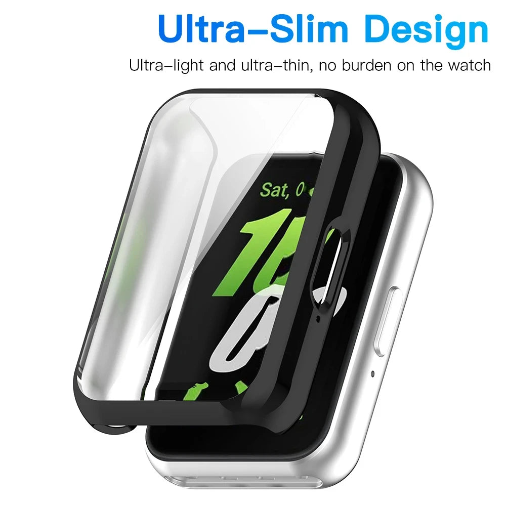 Case+Milanese Strap For Samsung Galaxy Fit 3 Full Protector Cover Band For Samsung Galaxy Fit 3 SM-R390 Magnetic Watchband