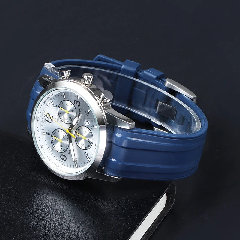 Soft Rubber Watch Strap 20mm Curved End for Omega for Seamaster 300 Silicone Waterproof Diving MenWomen Sport Watchband Bracelet