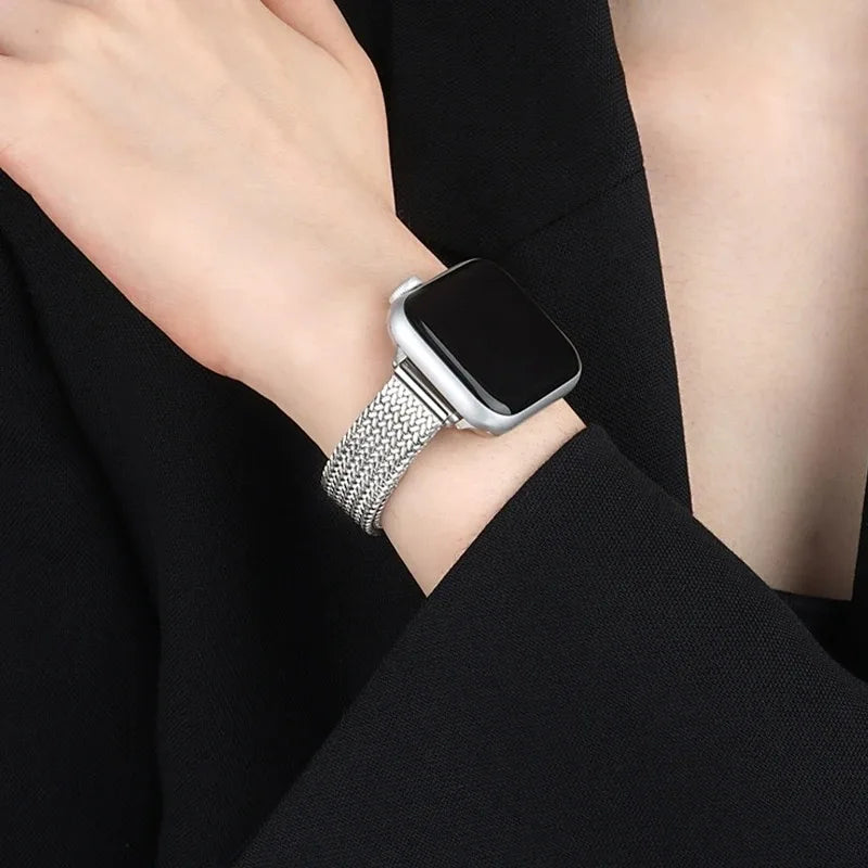 Stainless Steel Magnetic Band For Huawei Watch Fit 3 Strap Women Slim Bracelet For Huawei Fit 3 Metal Replaceable Watchband