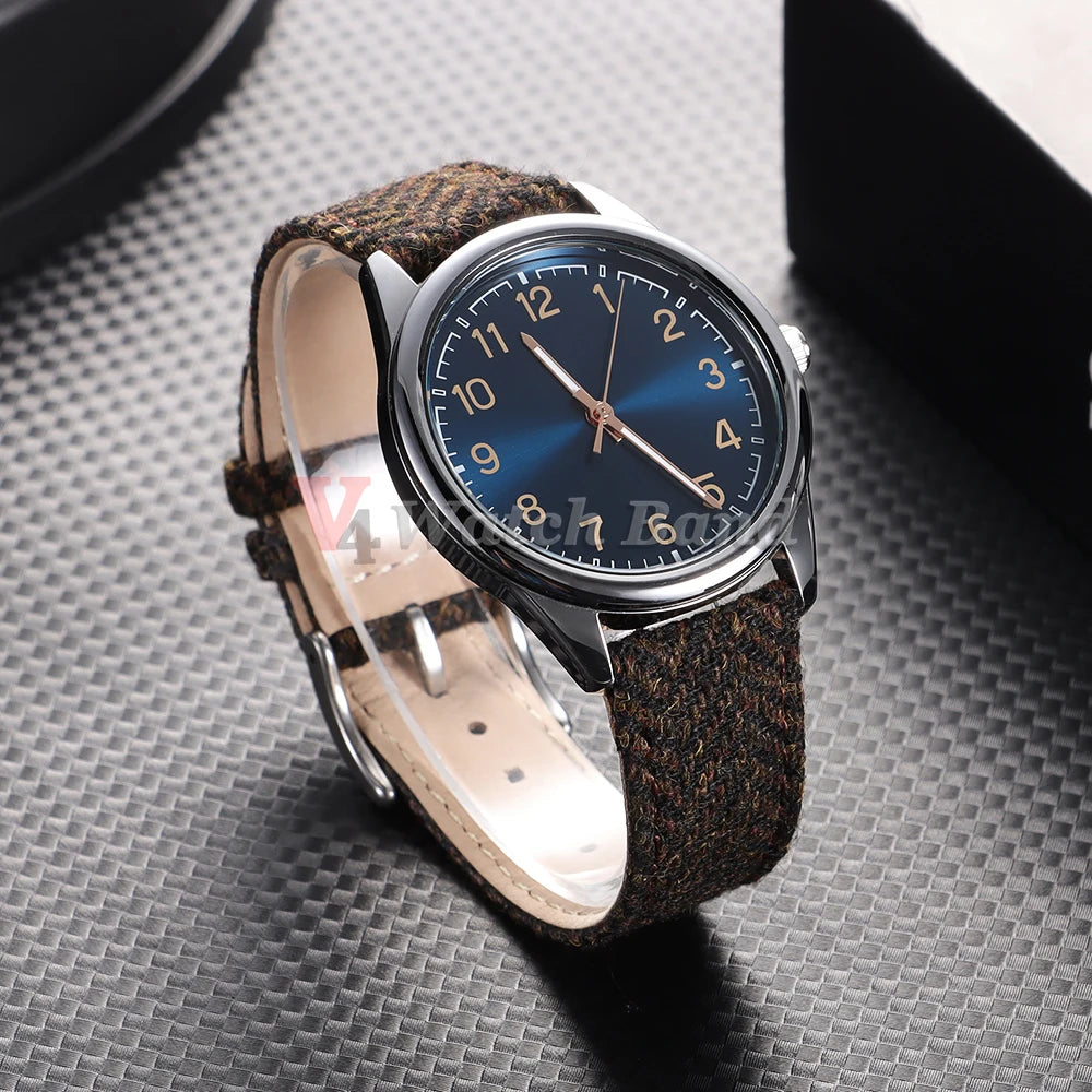 18mm 20mm 22mm High Quality Sailcloth Watch Strap Two-Sided Nylon Cowhide Watchband Quick Release Band Sport Wrist Belt for Men